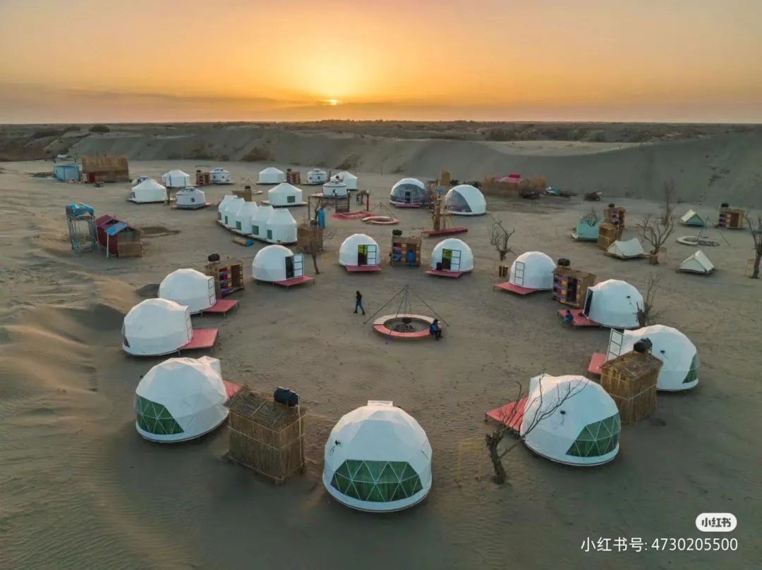 新疆超美露营地，露营住帐篷好去处